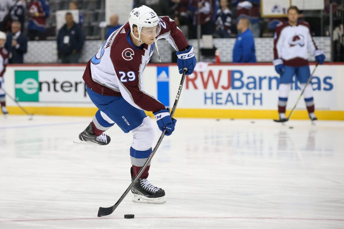 Nathan MacKinnon Colorado Avalanche