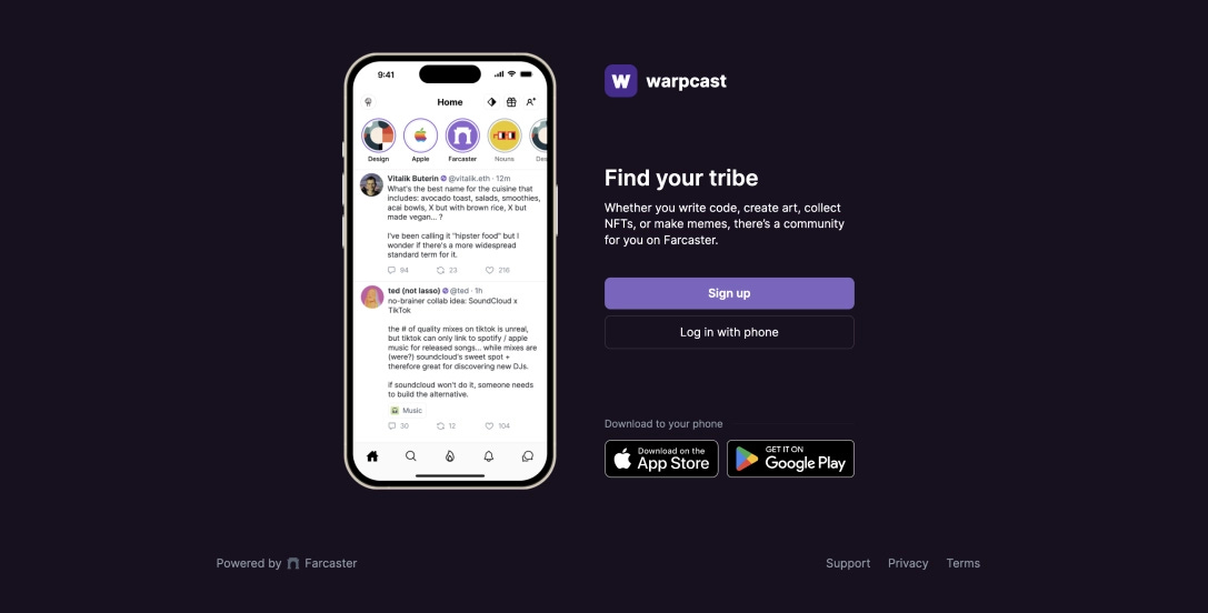 Farcaster Warpcast