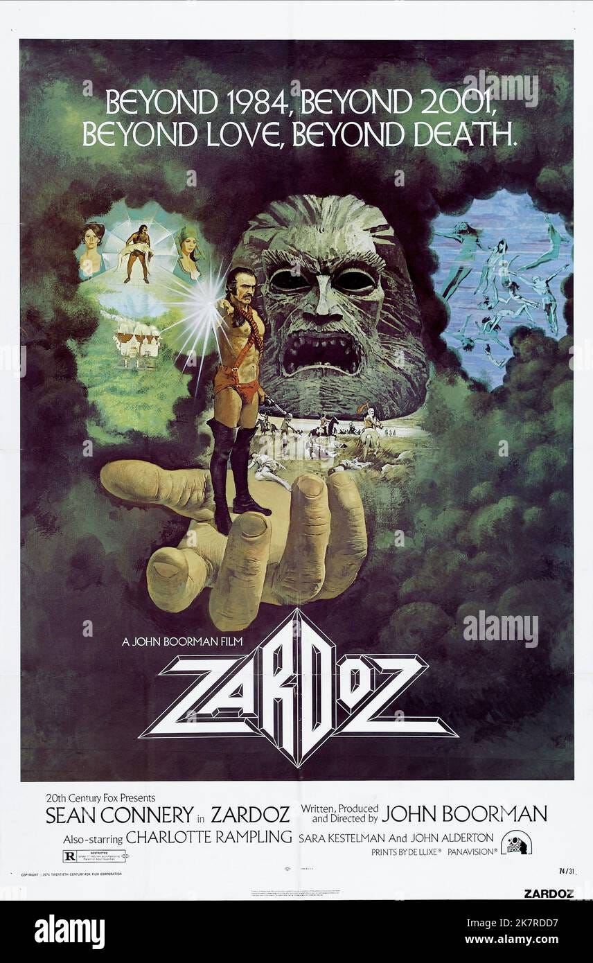 Zardoz poster hi-res stock photography and images - Alamy