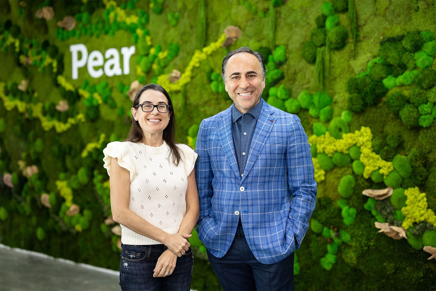 Mar Hershenson, left, and Pejman Nozad, founding managing partners, Pear VC.