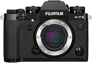 Fujifilm X-T3 Mirrorless Digital Camera, Black
