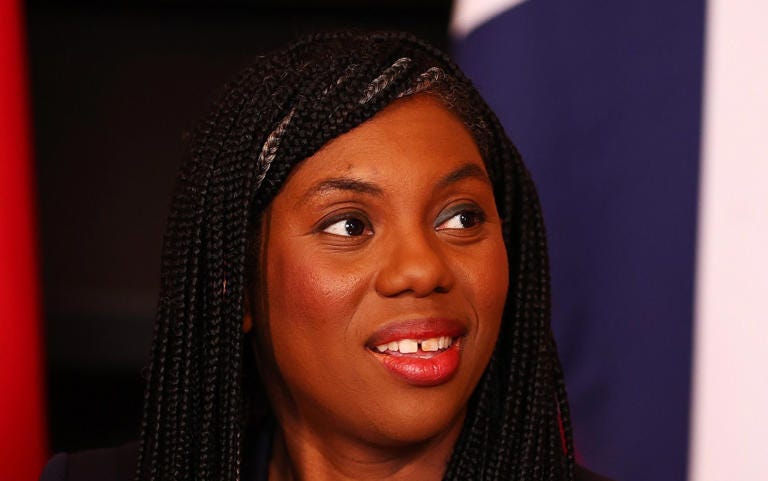 Kemi Badenoch, the Business and Trade Secretary, said people don't want businesses to focus on 'activism or political causes' - Peter Nicholls/PA