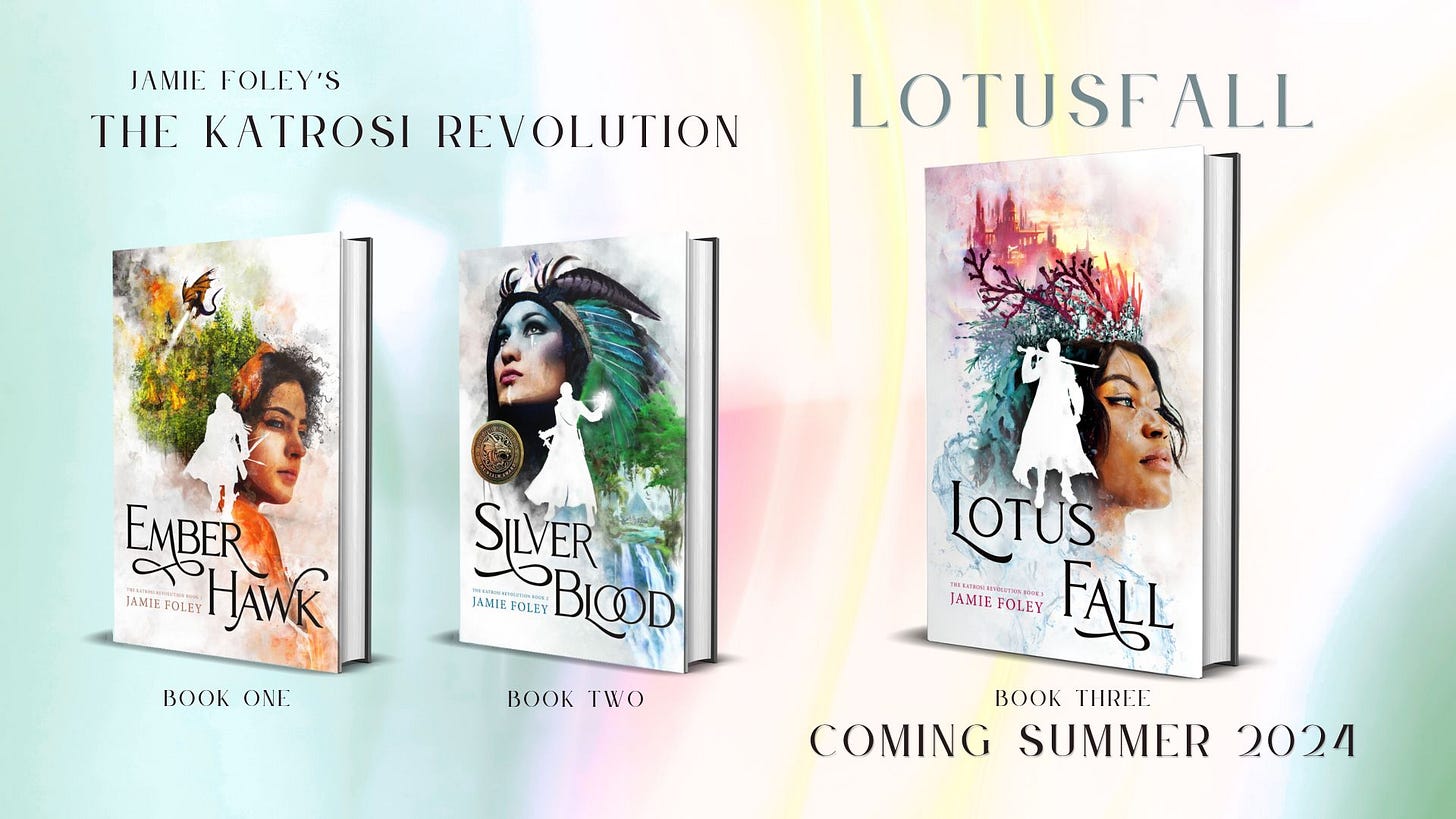 The Katrosi Revolution series book covers