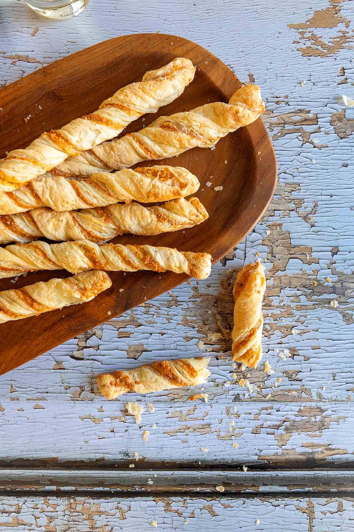 Peppery Cheese Straws