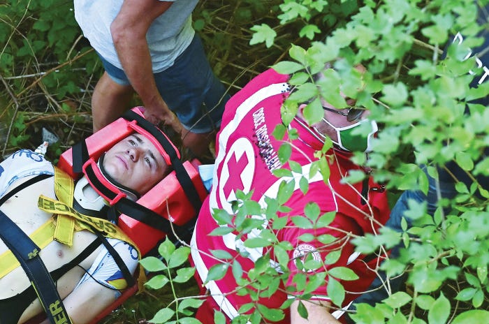 Evenepoel plunges off bridge during Tour of Lombardy - Read Qatar Tribune  on the go for unrivalled news coverage