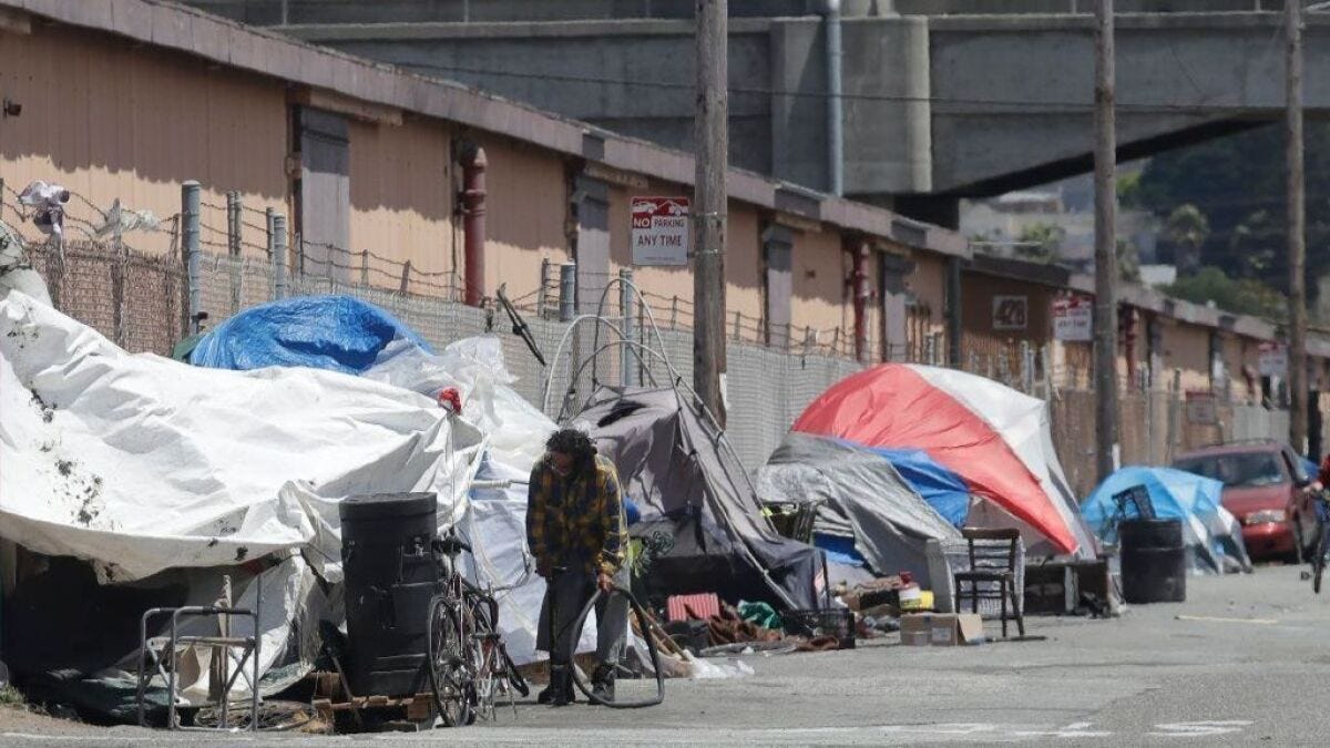 San Francisco homeless count goes from bad to worse, jumping 30% from 2017  - Los Angeles Times