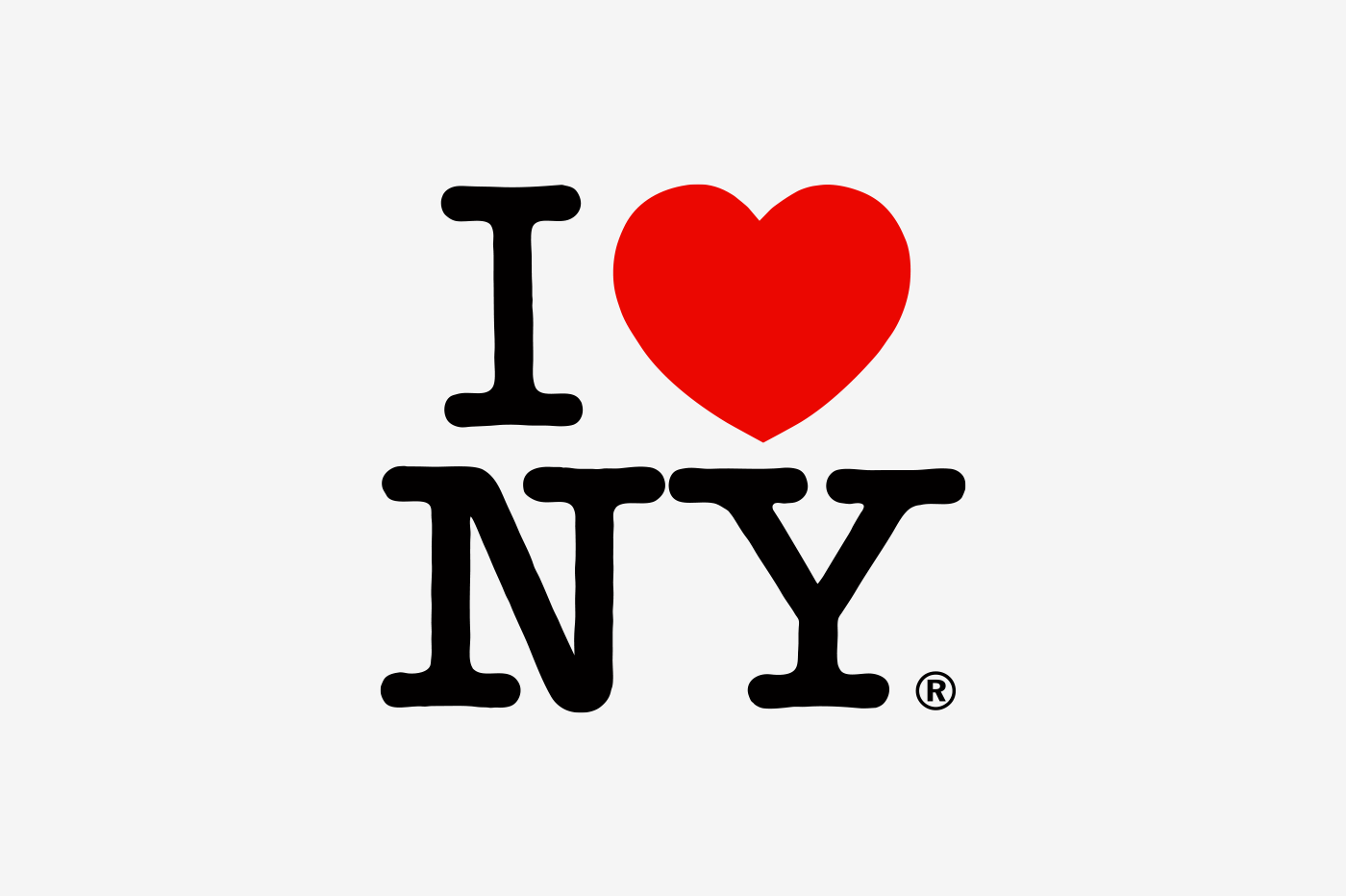 The original "I Love NY" logo