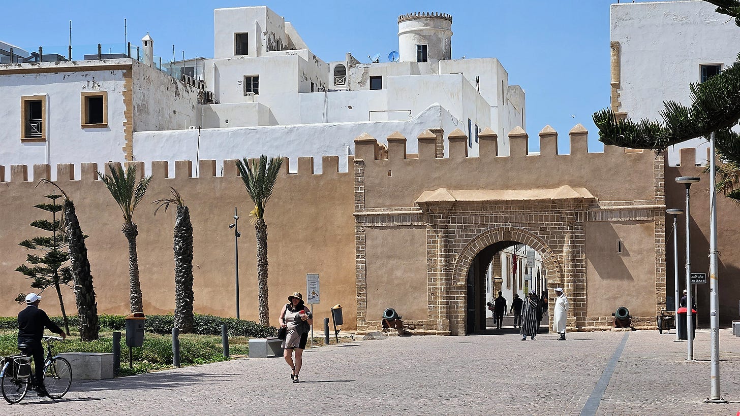 The entrance to Essaouira’s medina