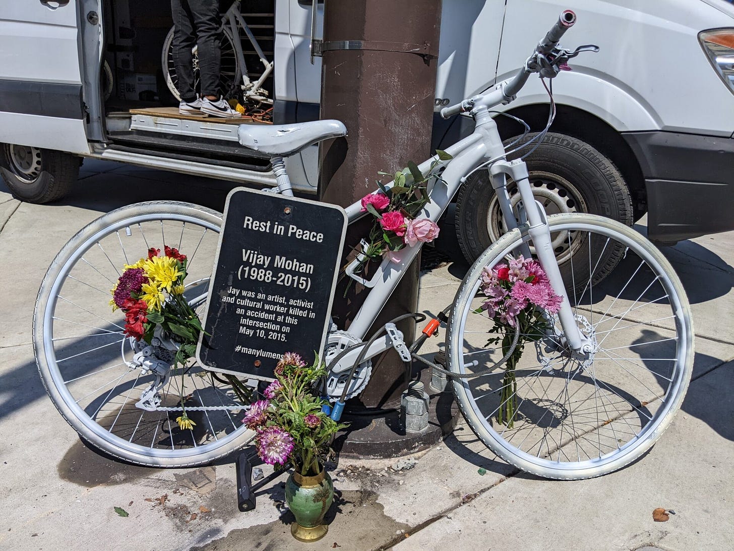 What is a Ghost Bike? - Bicycle Coalition of Greater Philadelphia