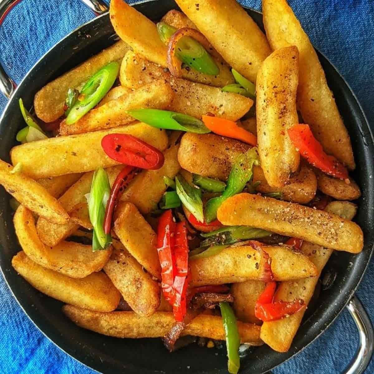 Salt And Pepper Chips Recipe For A Chinese Fakeaway At Home