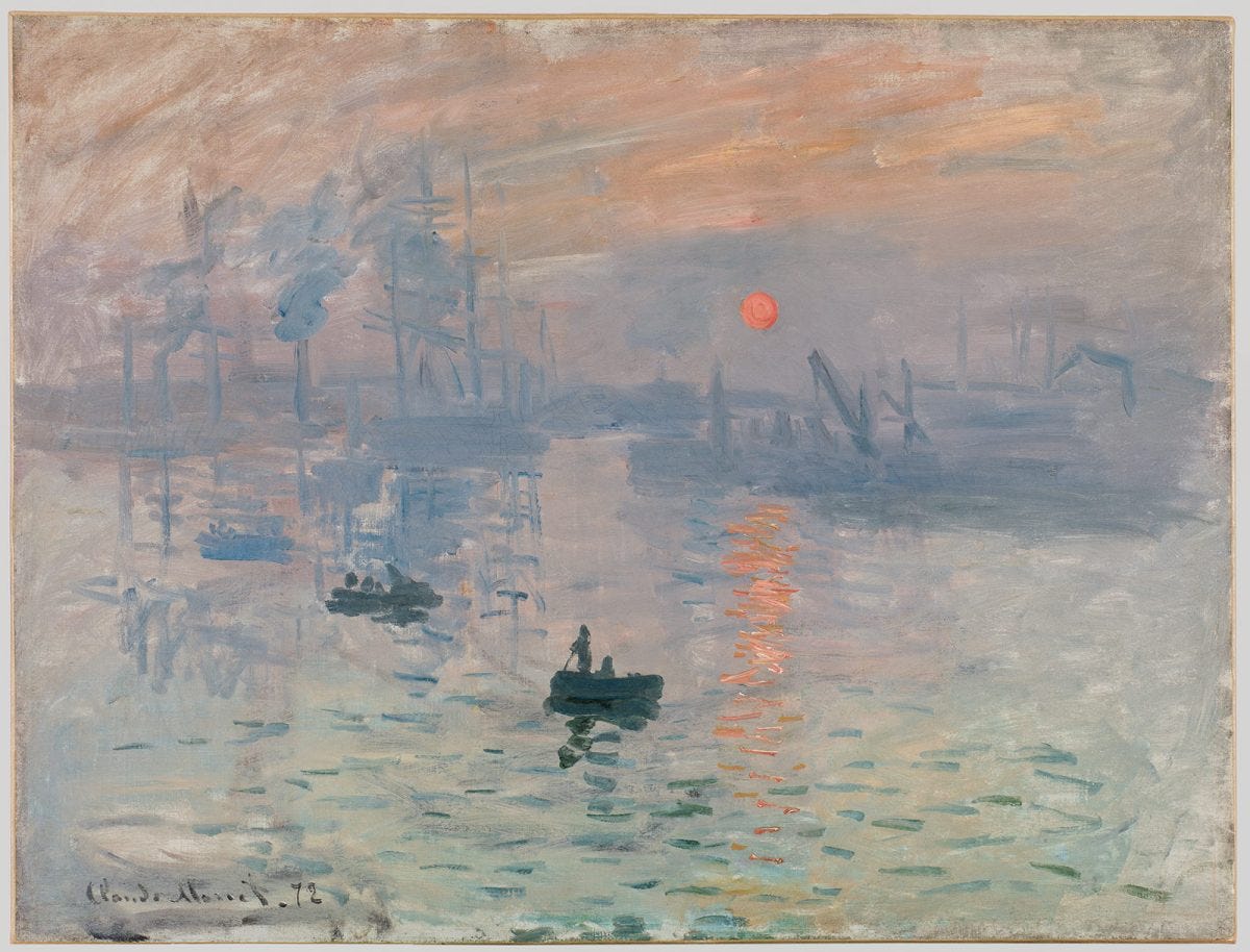 Impression, soleil levant Impression, soleil levant