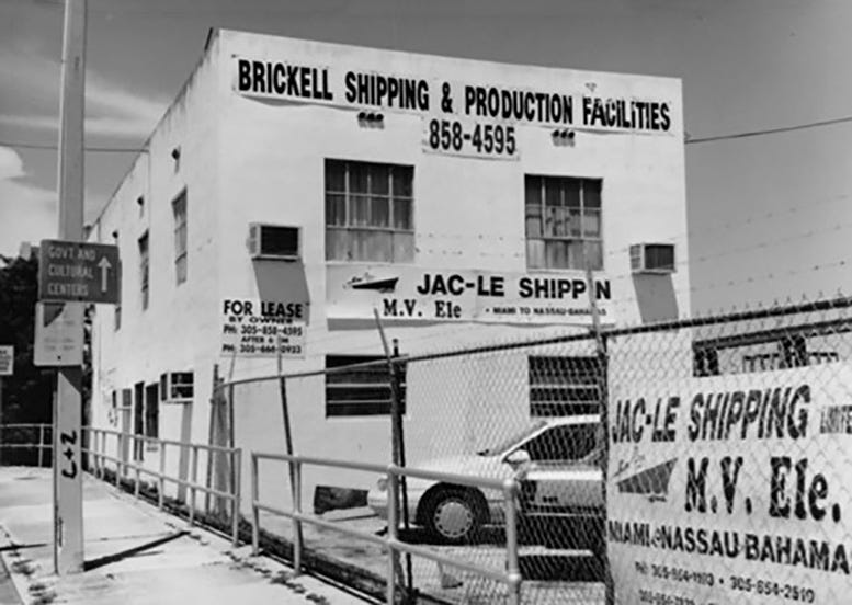  Figure 9: Brickell Shipping in 2000