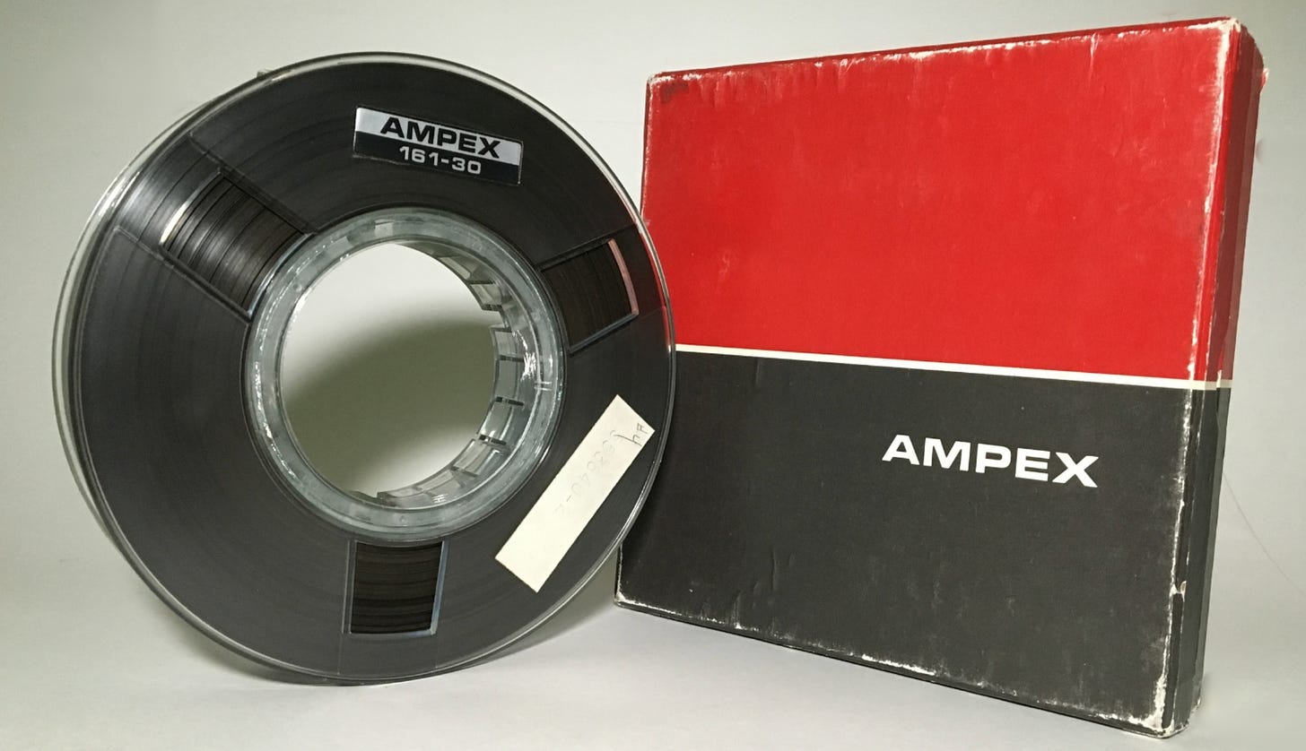 Ampex tape