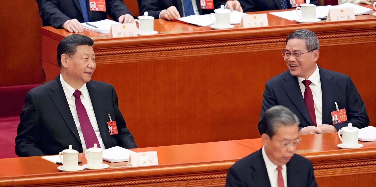 Li Qiang, Chinese Premier, Misspeaks Several Times in His First Address of  Report on Work of Government - The Japan News