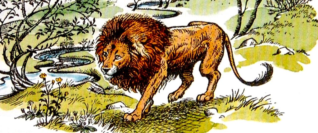 Aslan's Song of Stewardship | Letters to the Exiles