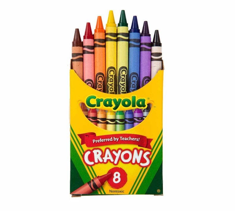 8 Crayola Crayons, School Supplies | Crayola.com | Crayola