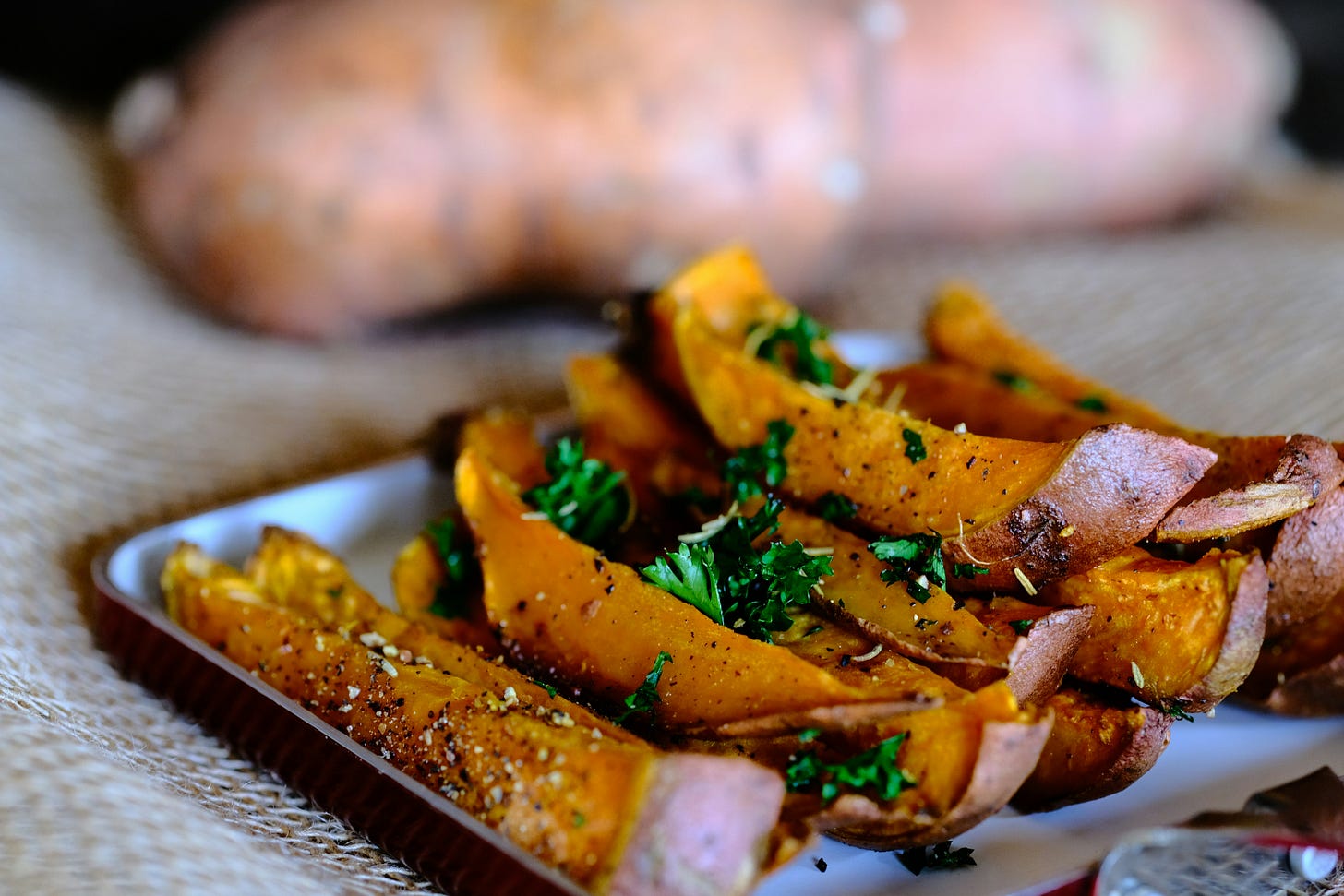 sweet potato wedges