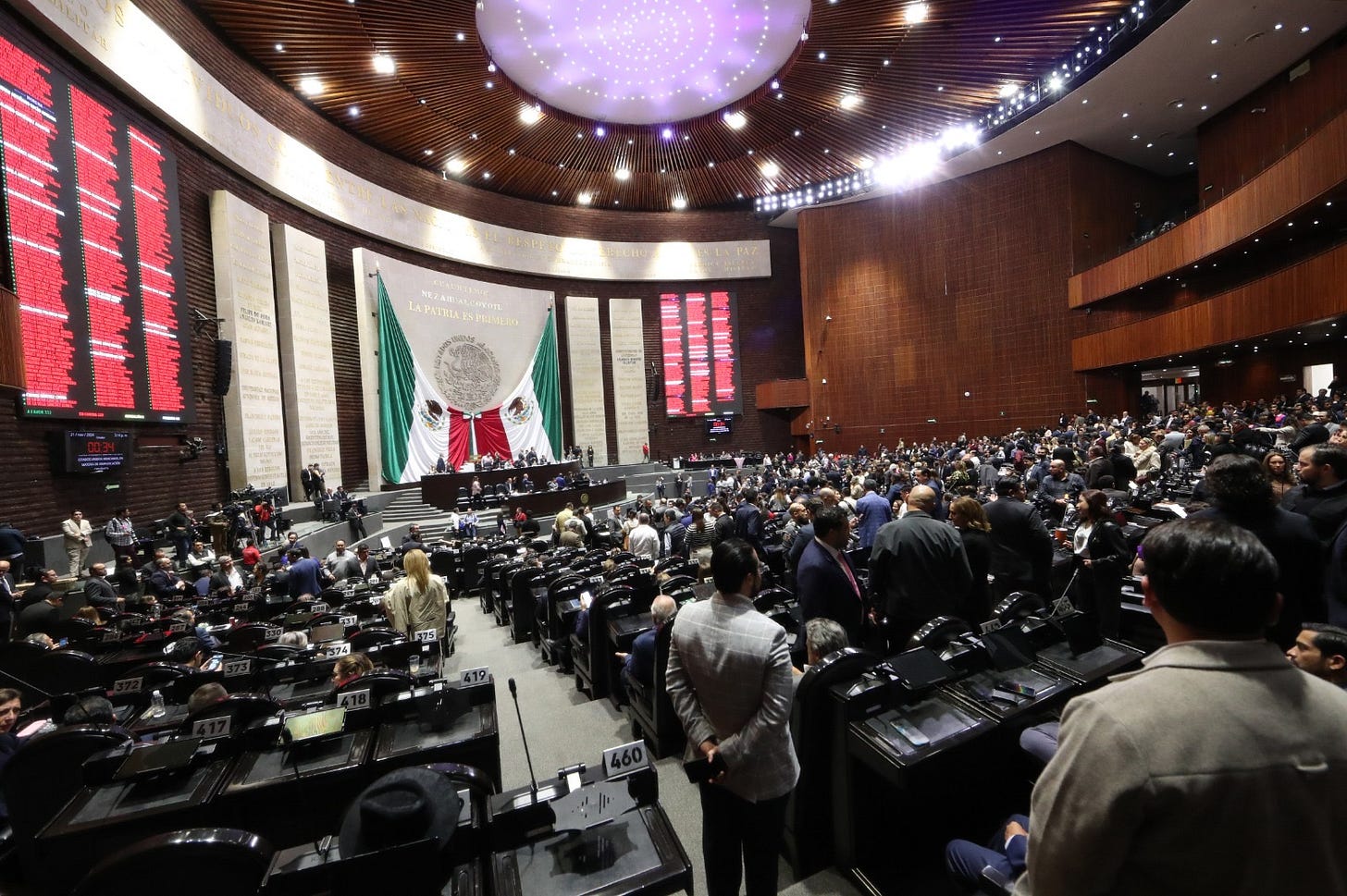 Sesión del Pleno de la Cámara de Diputados el 21 de noviembre de 2024. Foto: Cámara de Diputados