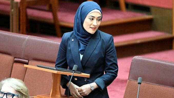 Fatima Payman Makes History By Becoming The First Parliamentarian To ...