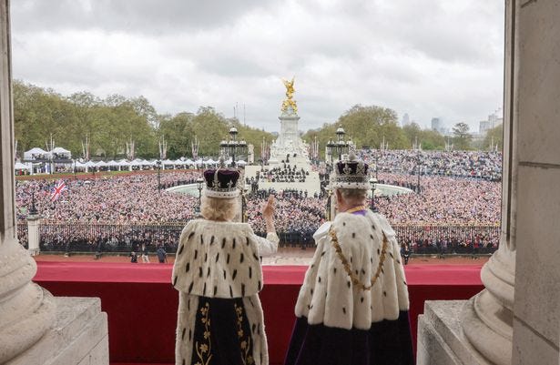 Tens of thousands turned out in central London to see the pomp and pageantry last weekend