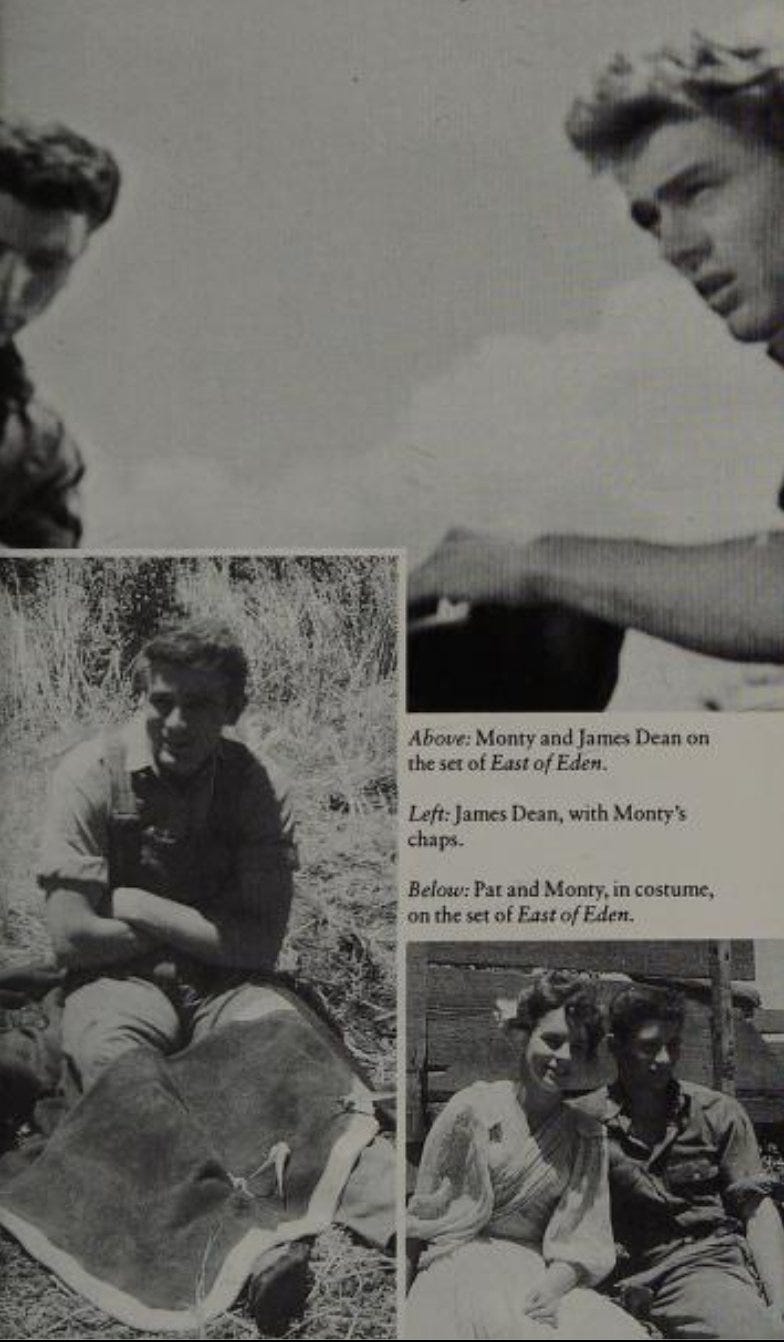Photos of James Dean from Monty Roberts's book.