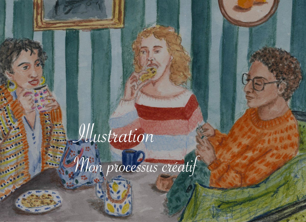 Illustration : mon processus créatif