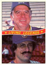 1984 Topps 1983 Highlight (Johnny Bench/Gaylord Perry/Carl