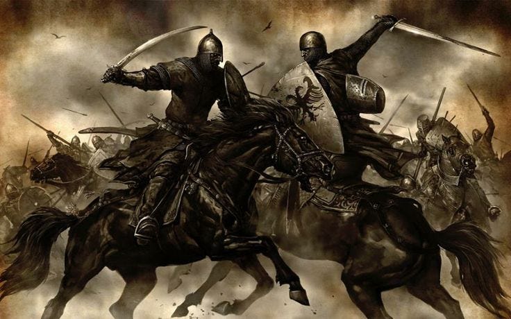 Saracen vs. Crusader Scum