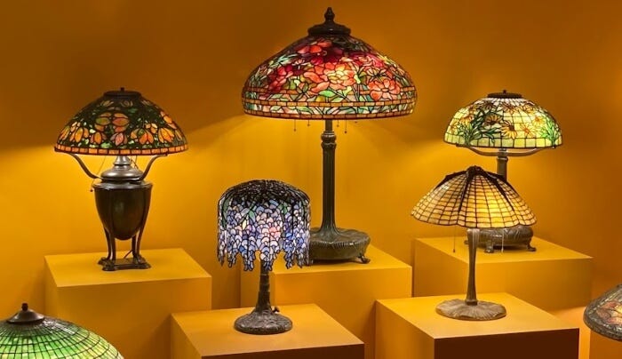 Hosmer Morse Tiffany Lamps