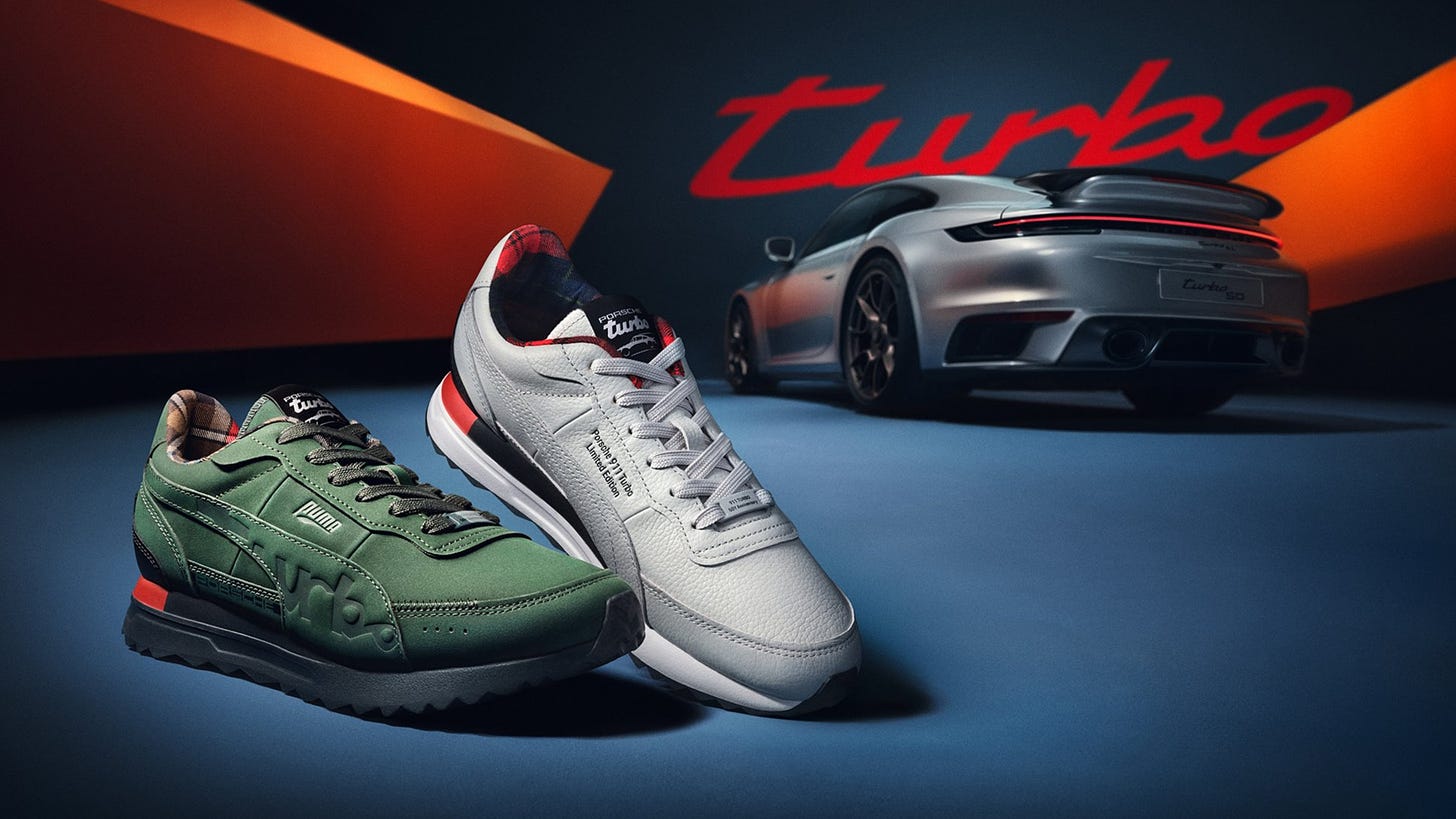 50th anniversary Porsche 911 Turbo Limited Sneaker Edition, Puma, 2024, Porsche AG