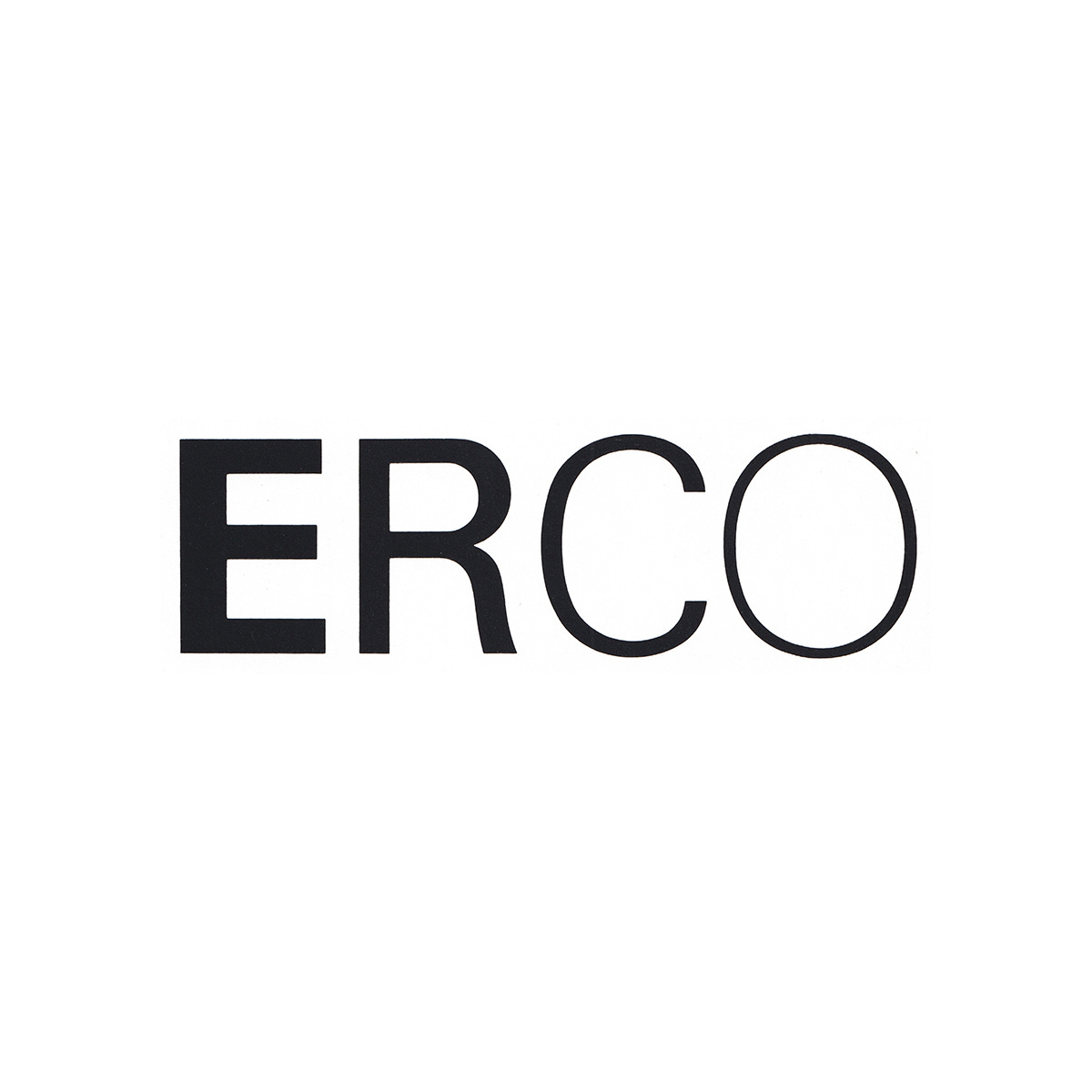 Otl Aicher's logo for German lighting company ERCO