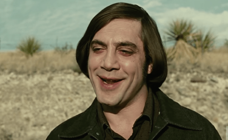 In No Country for Old Men (2007), Anton Chigurh has this haircut and isn't  ashamed of it. This is a subtle clue that he is a psychopath. :  r/shittymoviedetails