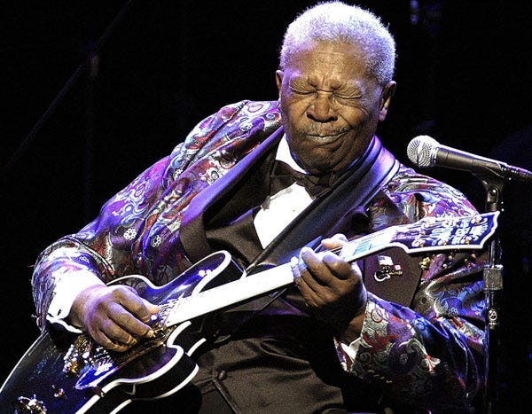 La lezione di B. B. King per parlare in pubblico - Giuseppe Franco