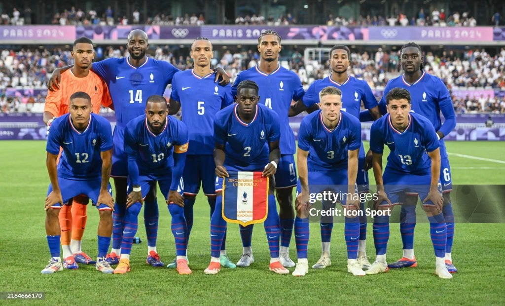 France U23 v Argentina U23 - Paris 2024 Olympic Games - Quarter-Final France U23 v Argentina U23 - Paris 2024 Olympic Games - Quarter-Final