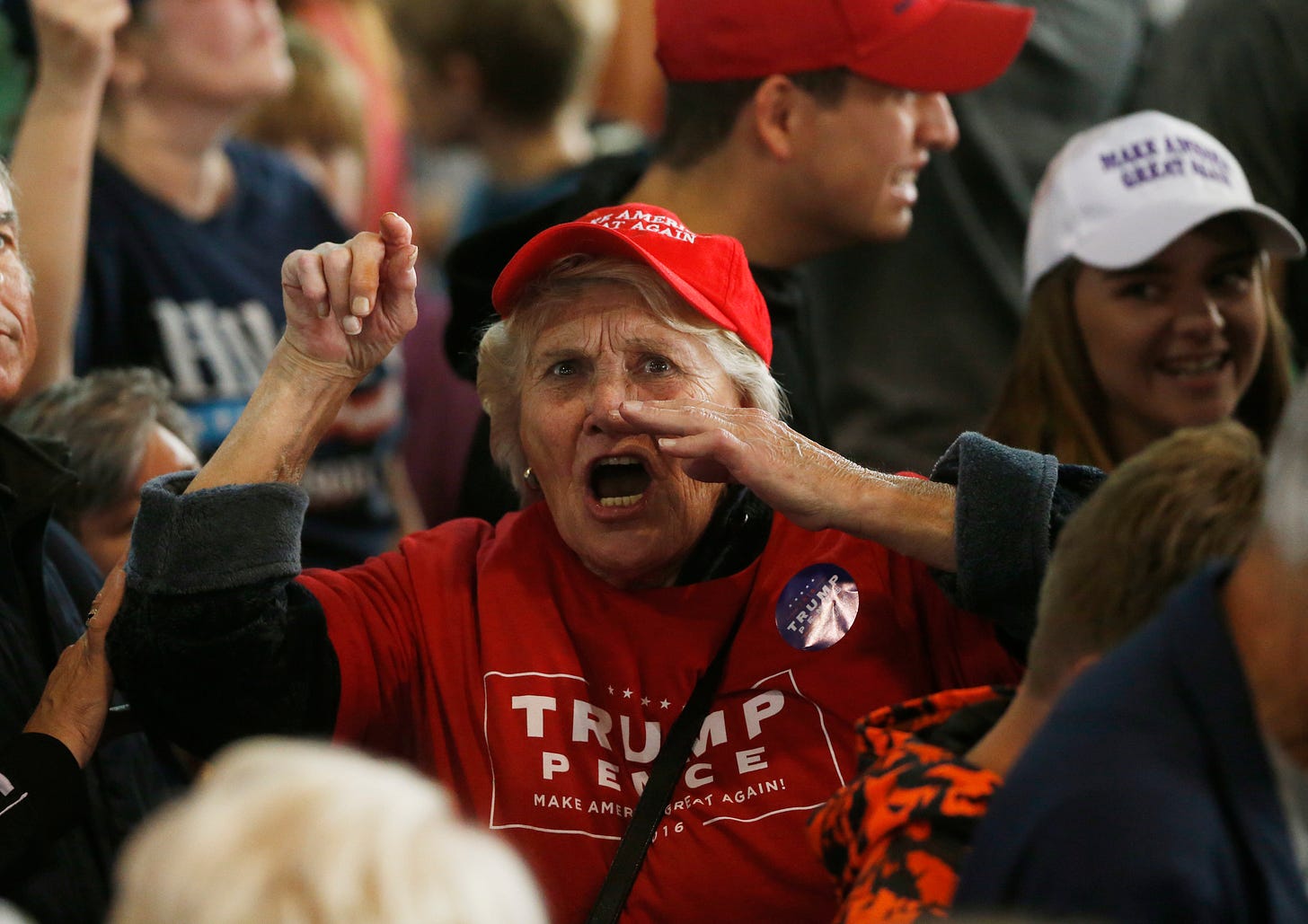 Trump Lashes Out At News Media, Promotes Term Limits At Springs Stop