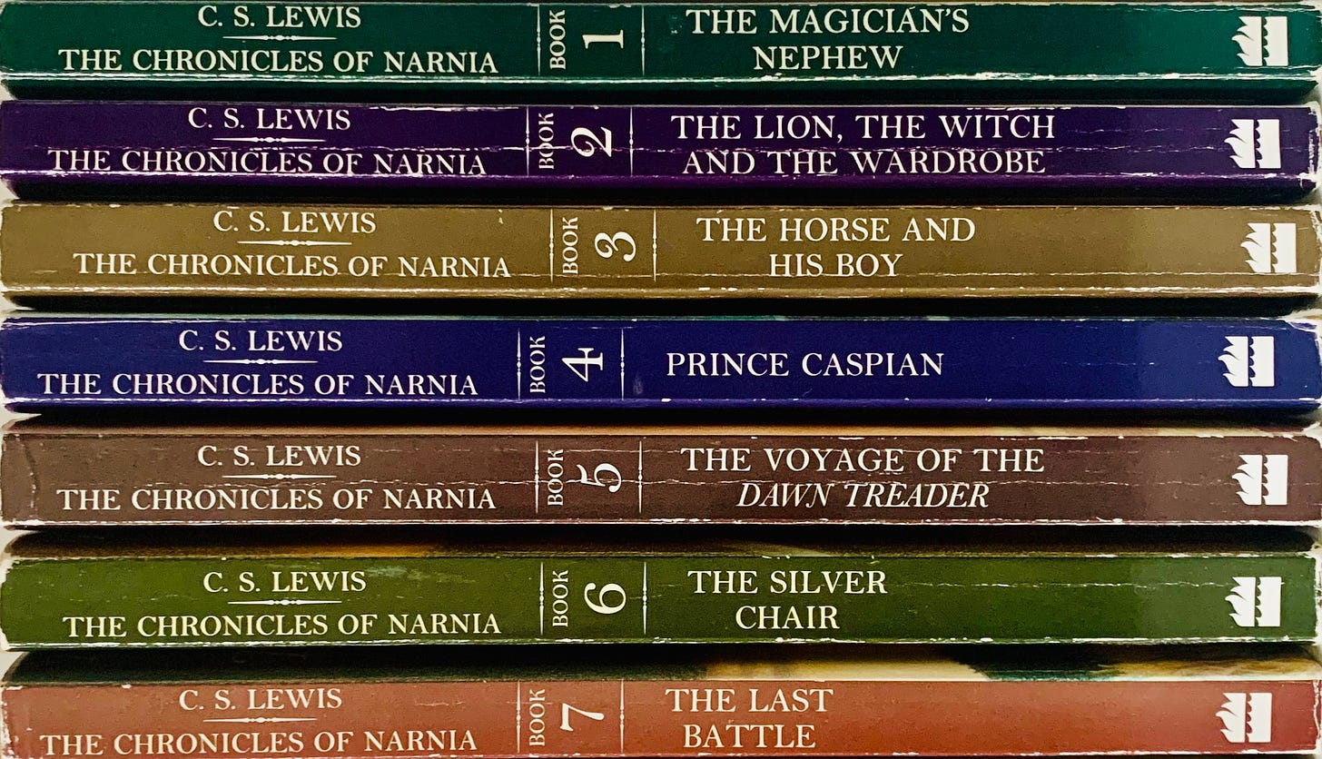 My Narnia books!