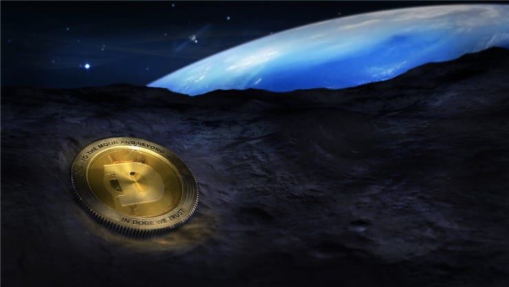 Will Dogecoin be meme'd onto the moon?