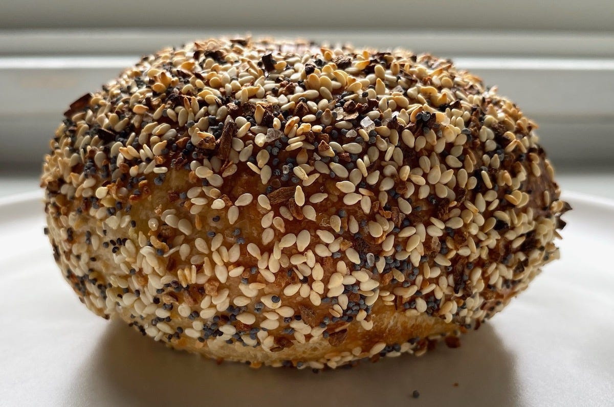 A strongly seeded everything bagel
