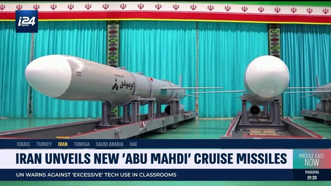 Iran Claims New Missile Can 'completely Destroy Enemy Carriers' - I24NEWS