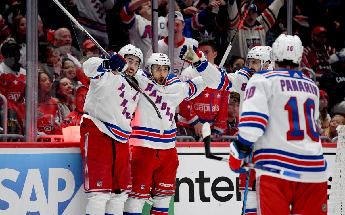 New York Rangers Celebrate