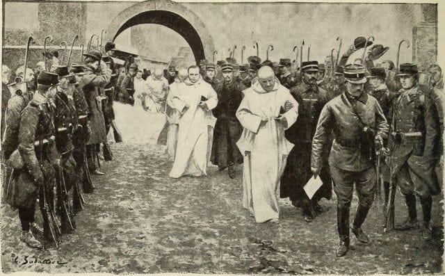 In 1903, the Carthusian monks of Grande Chartreuse were forcibly removed  from their monastery by the military and expelled from France :  r/Catholicism