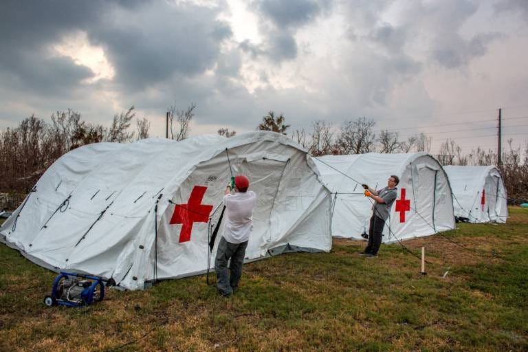 Red Cross Aid Workers from Around the Globe Help Americans in Wake of  Hurricanes