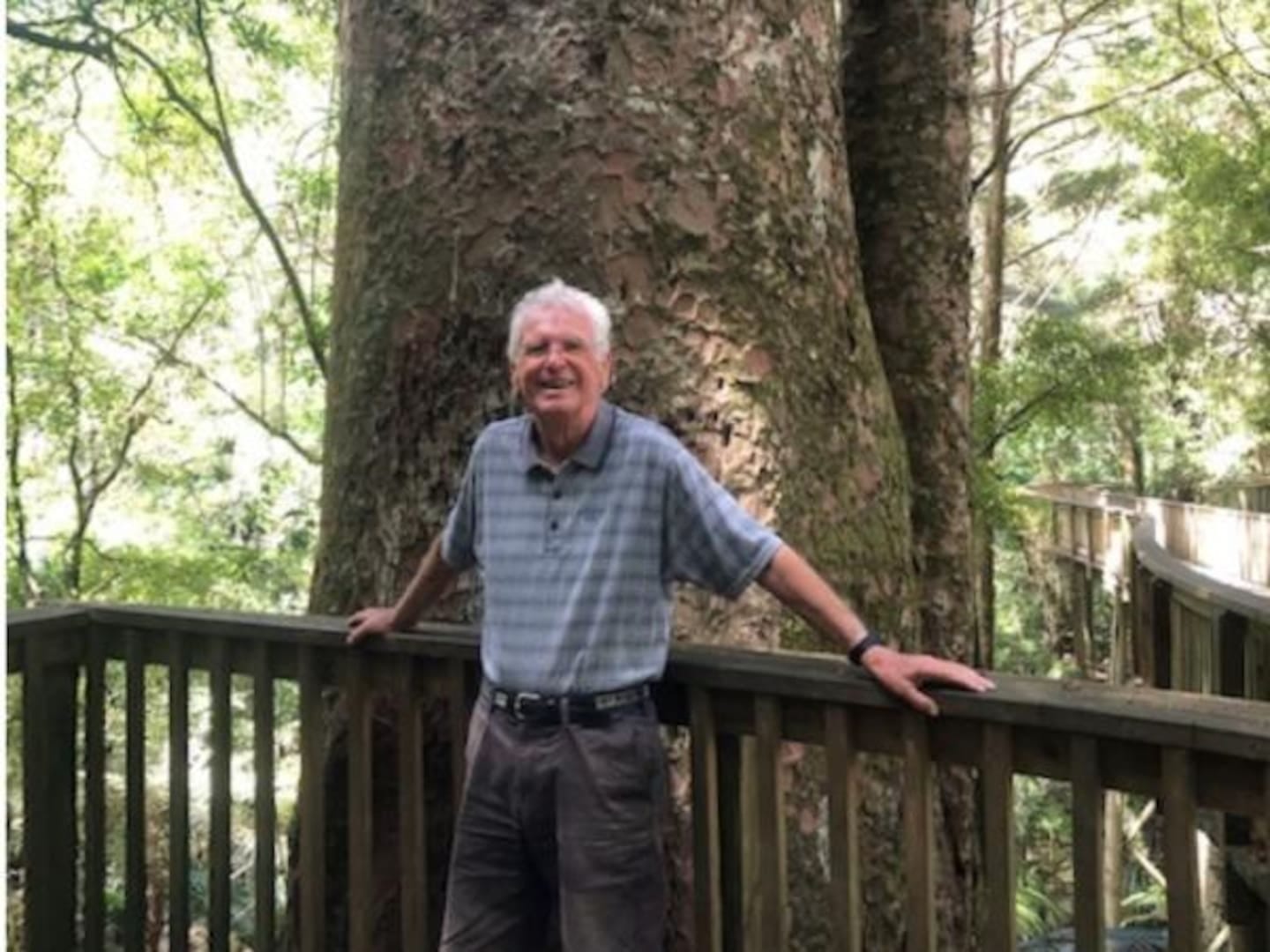 Police have been searching for 79-year-old Geoffrey Kelly after his car was found in a ditch near Tongariro National Park on February 21.