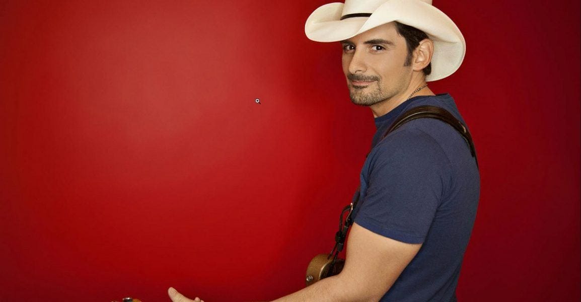 brad paisley okay with butts of jokes