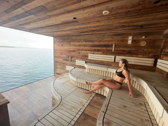 Sky Lagoon sauna