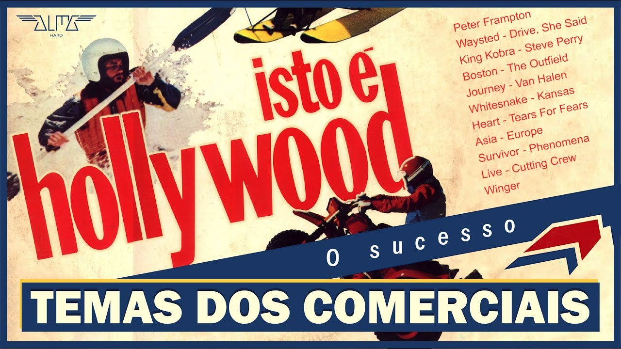 CLÁSSICOS HOLLYWOOD O SUCESSO - TRILHAS DOS COMERCIAIS | ALMA HARD ...