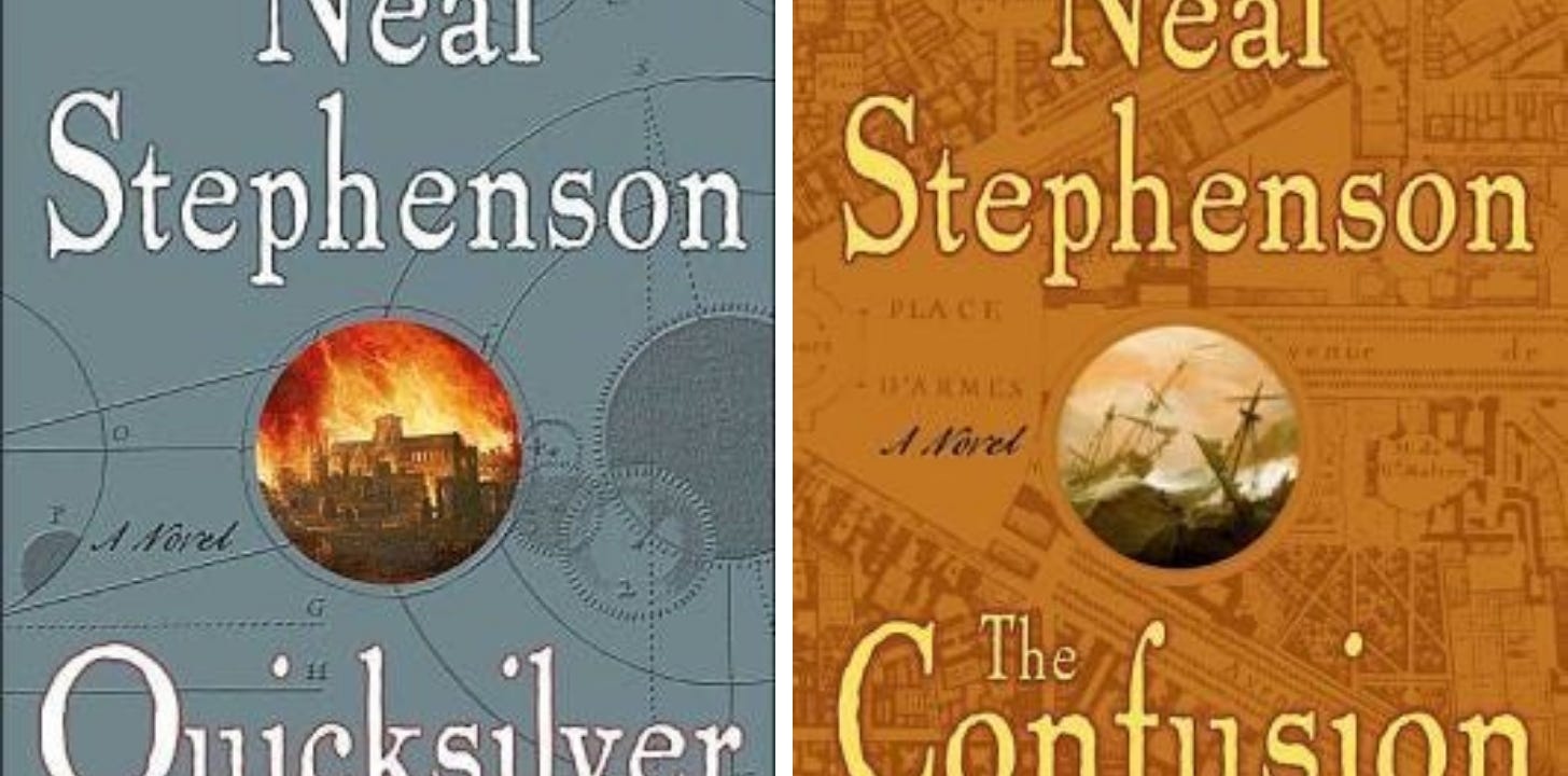 Book #1 and #2 in The Baroque Cycle