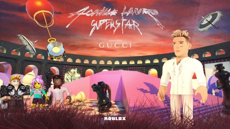 Achille Lauro Superstar featuring Gucci Collaboration | Article - Rolimon's