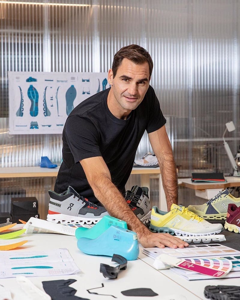 On Running welcomes Roger Federer to the family