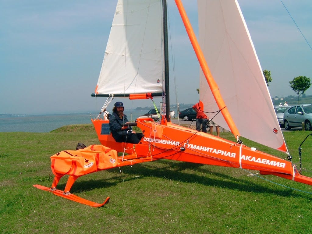 Fedor Konyukhov Iceboat